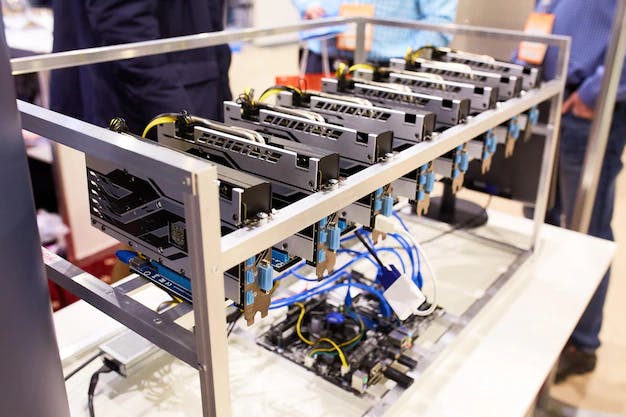 Cryptocurrency mining rig 