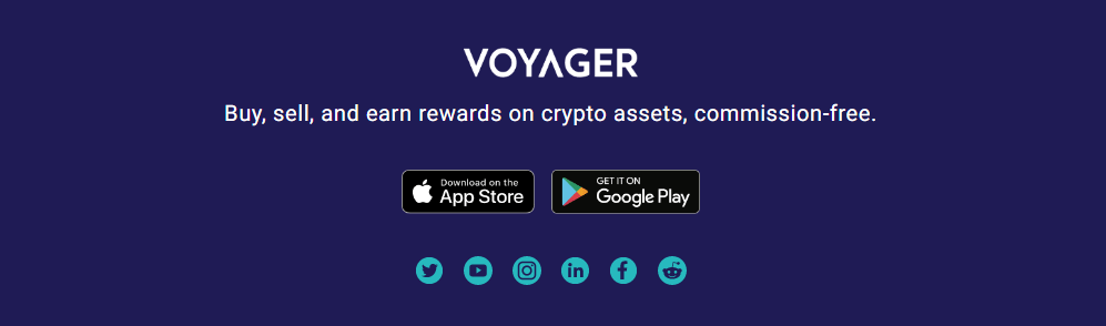 Voyager - 5 Best Websites To Earn Crypto For Free In 2022