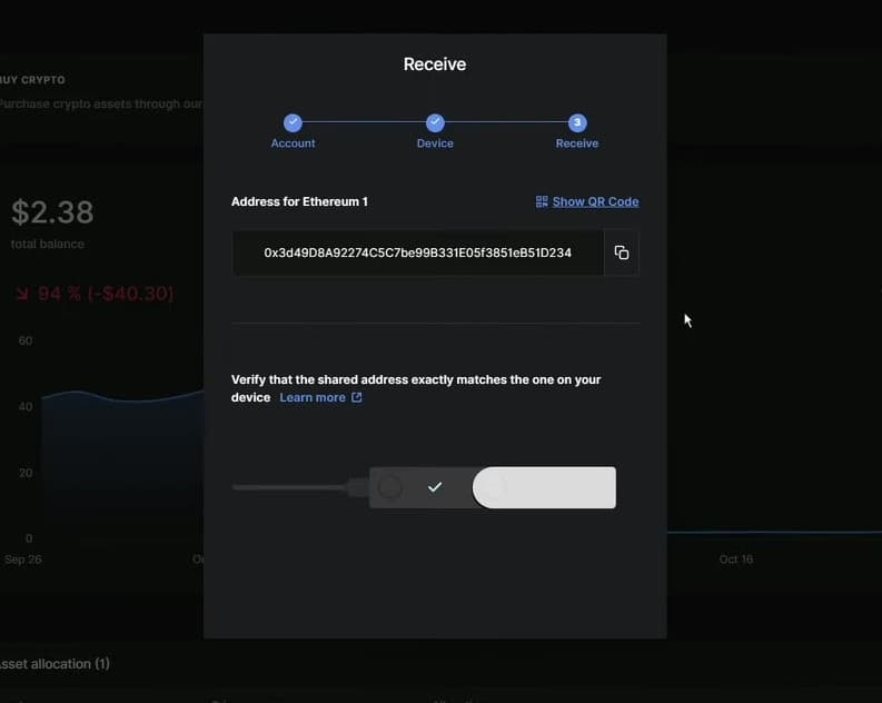 Store DENT tokens on Ledger Nano S (2