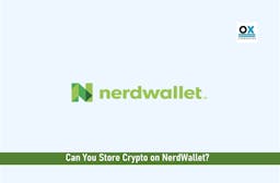 Can You Store Crypto on NerdWallet?