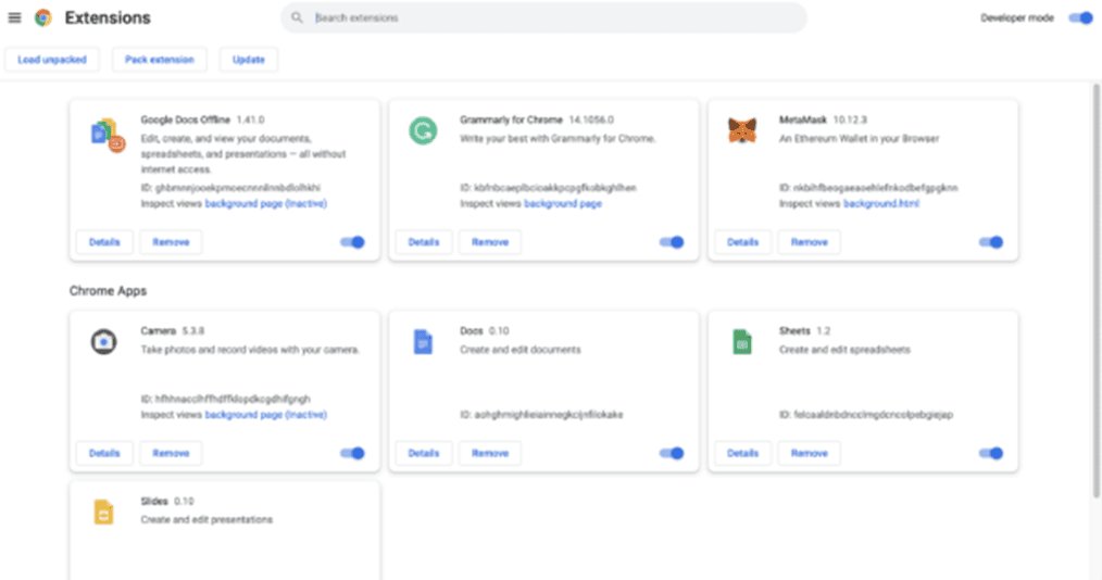 MetaMask Not Loading