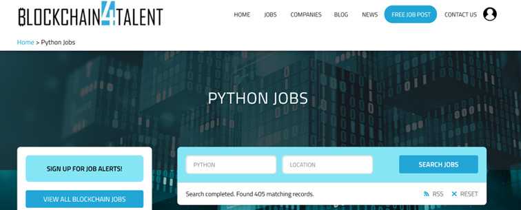 Where to Find Python Blockchain Developer Jobs