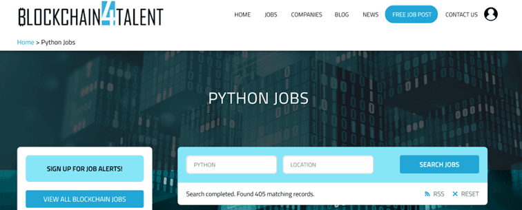 Where to Find Python Blockchain Developer Jobs