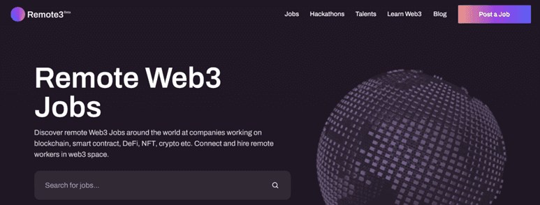 Web3 Blockchain Developer Jobs