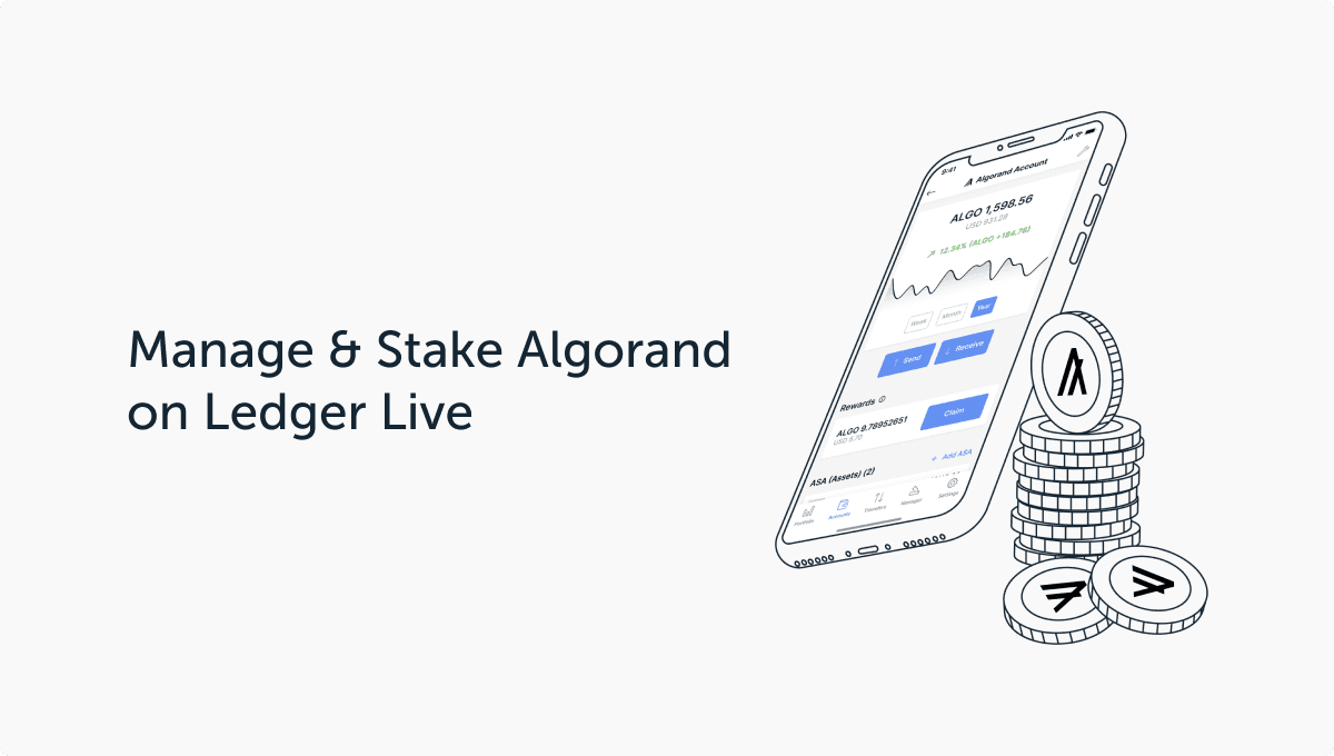 Ledger Adds Algorand Support in Ledger Live, Launches Self-Custody Staking  for ALGO | Ledger